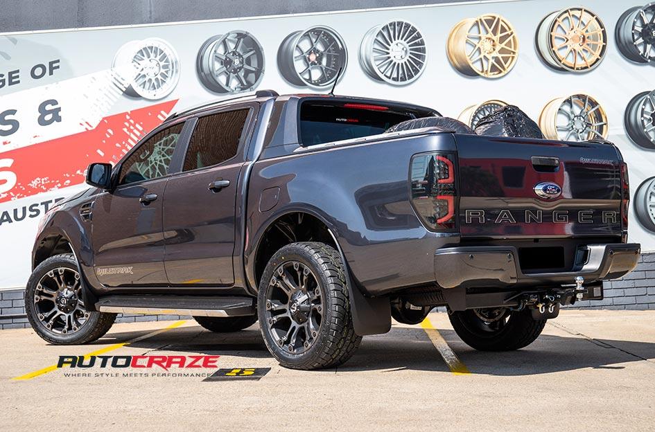 FORD-RANGER-VAPOR-BLACK-MACHINED-WITH-DARK-TINT